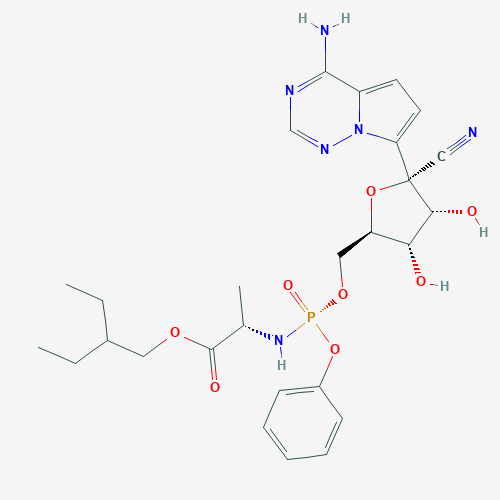Remdesivir estructura química